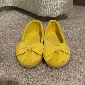 Toddler Girls Yellow Dressy Shoes